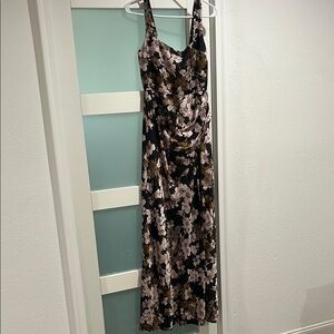 Lulu's Pink and White Sleeveless Sundress Maxi